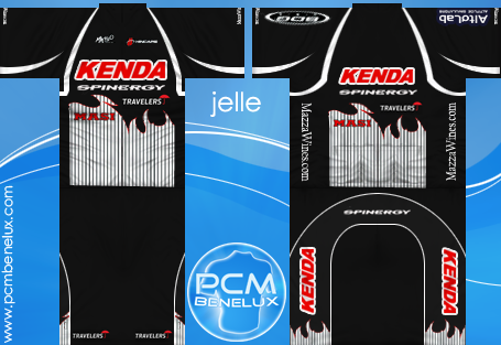 Main Shirt for Kenda Pro Cycling presented by Spinergy